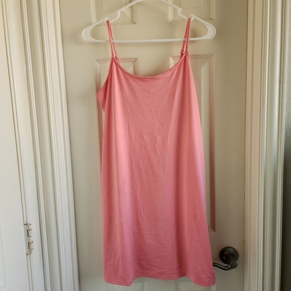 J Crew Pink Athletic Dress with Shorts Size Medium BE881 - Picture 1 of 6